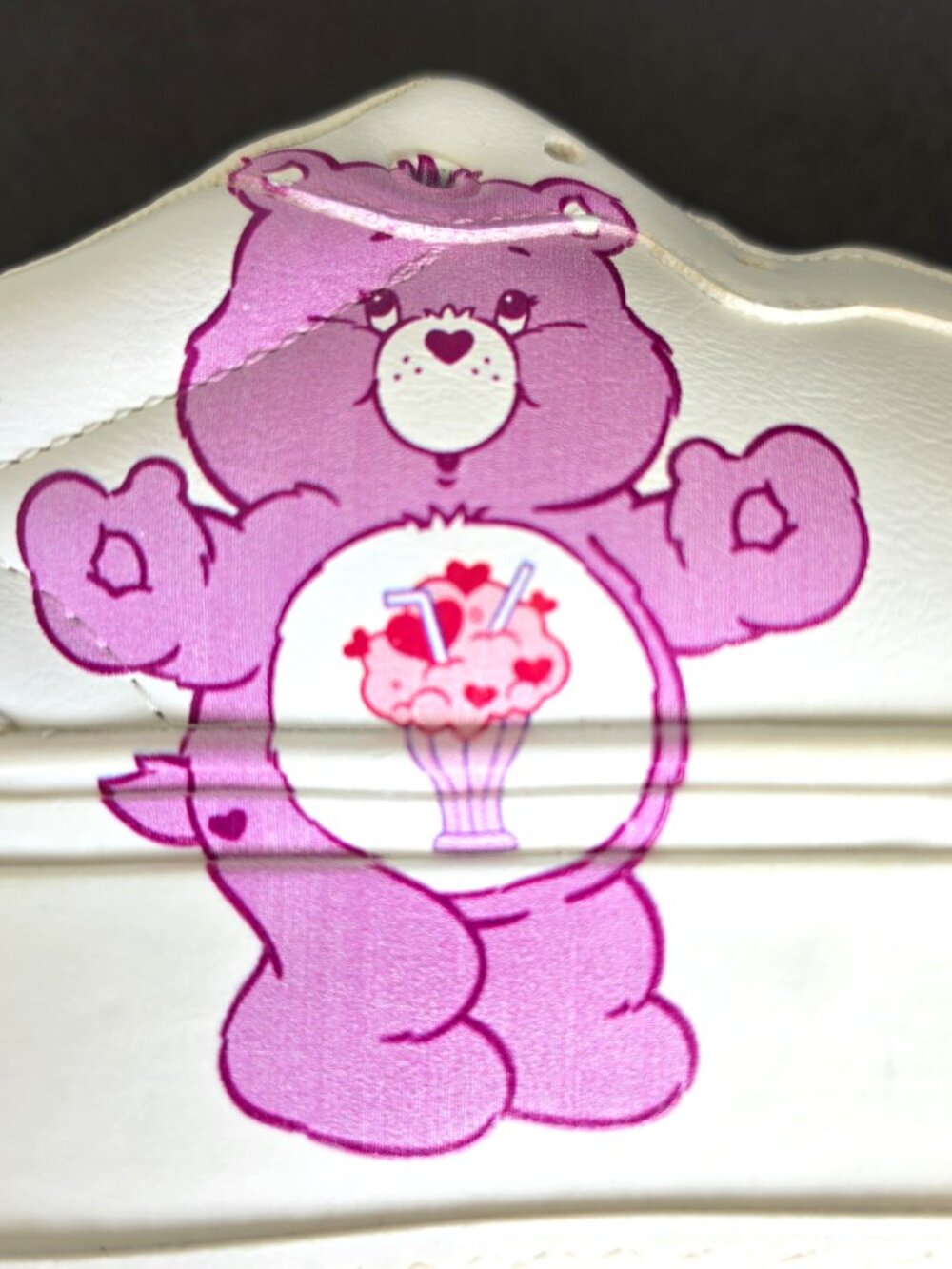 EUC - Bershka Care Bears Platform Sneakers Women’s Sz 10 White Pink Kawaii Shoes - Picture 2 of 12